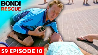 Woman Mysteriously Faints at Lifeguard Tower  Bondi Rescue Season 9 Episode 10 FULL EPISODE [upl. by Esdnyl]