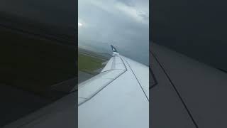 Flaps retraction on A350 a350 [upl. by Aleira]