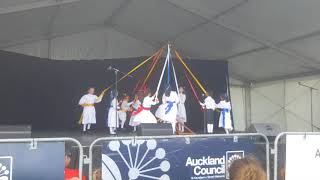 Meadowbank Maypole Dancers at Auckland International Cultural Festival 20180Video3 [upl. by Mellisa]