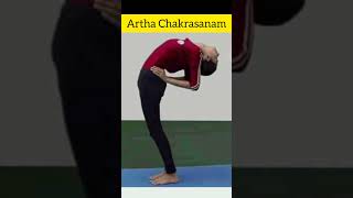 అర్థ చక్రాసనం  Artha Chakrasanam [upl. by Ellga]