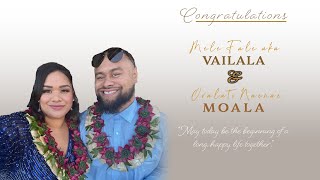 DAY 1  PART 1 Congratulations OVALATI NAENAE MOALA amp MELE FALE’AKA VAILALA [upl. by Ahseki]