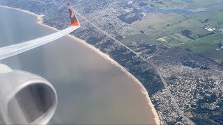 GOL Linhas Aéreas Boeing 737800WL Takeoff from Montevideo Carrasco International Airport [upl. by Columbus]