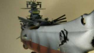 宇宙戦艦ヤマト BANDAI製 11000製作過程 building a 11000 Yamato model [upl. by Smallman]