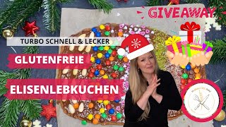 Schnellstes und bestes Elisenlebkuchen Rezept glutenfrei [upl. by Coh]