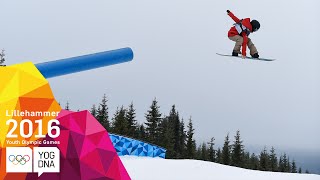 Snowboarding  Slopestyle Final  Full Replay  Lillehammer 2016 Youth Olympic Games [upl. by Anairb]