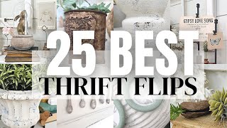 TOP 25 BEST thrift flip home decor of 2023 • what to do with your thrifted finds [upl. by Nimrahc]