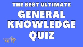 Can You Answer These General Knowledge Questions  Ultimate Trivia Quiz Game [upl. by Laurie]