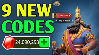 LATEST 🔥RISE OF KINGDOMS CODES 2023  RISE OF KINGDOMS REDEEM CODES 2023  CODE ROK [upl. by Tompkins803]