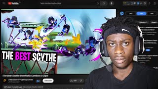 Reacting “The BEST Brawlhalla Scythe COMBOS” [upl. by Binnie495]