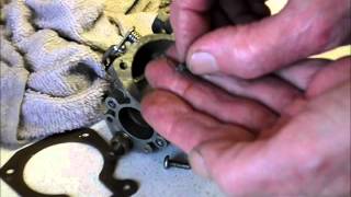 EVINRUDE 4 hp part 9 Carb assemble [upl. by Bolton216]