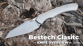 Bestech Clastic Magnacut Folding Knife  5Minute Review  Atlantic Knife [upl. by Notnerb]