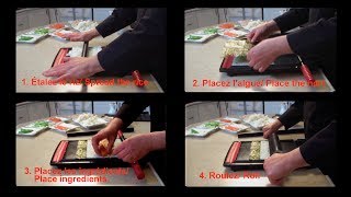 Sushi in 4 Easy Steps with the Yomo Sushi Maker [upl. by Ika540]