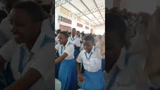 WANAFUNZI WA CANOSSA HIGH SCHOOL WAKIPELEKA NENO LA MUNGU [upl. by Atilrahc942]