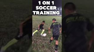 1 on 1 Soccer training session shorts trendingshorts soccershorts football soccertraining [upl. by Seyah469]