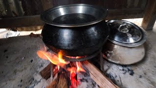 Traditional way of Kuki Food Cooking Style [upl. by Oneida807]