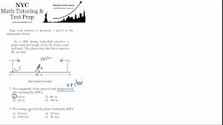 Physics Regents June2012 0102  Displacement amp Speed [upl. by Yleoj559]