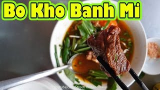 Street Food Vietnam 2017  Vietnamese Beef Stew  Bo Kho Banh Mi [upl. by Yddet]