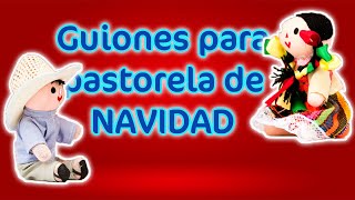 Guiones para pastorela de navidad [upl. by Einnaffit]