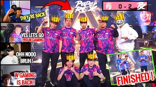 Valorant Streamers Reacts to PRX W Gaming is Back amp Destroyed FUT Esports in VCT Champions Seoul [upl. by Etteroma]