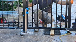 Iron Gate Install in Simi Valley [upl. by Eceined]