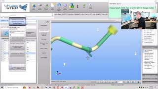 VTubeSTEP  Unbending Tube Shapes With Components Attached [upl. by Divine50]