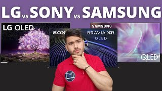 SAMSUNG vs LG vs SONY  CUÁL ES LA MEJOR MARCA DE TELEVISORES [upl. by Krissie]