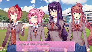 The Club Makes A Volcano A DDLC Fan Mod [upl. by Ailalue]