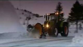 Claas Traktoren im Winterdienst [upl. by Chem]