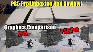 PS5 Pro Unboxing And Review Is It Worth It And How To Install The Disc Drive amp SSD Graphics Test [upl. by Eltotsira489]