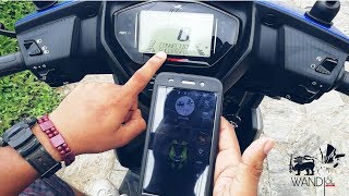 TVS Ntorq 125 Bluetooth Meter Panal Explanation  SRI LANKA [upl. by Claribel]