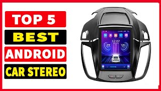 Top 5 Best Android Car Radio In 2024  Android Car Stereo [upl. by Garda]