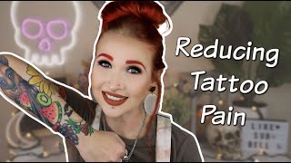 How to REDUCE Pain While Getting Tattooed [upl. by Ecnedac]