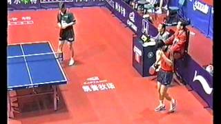 JO Waldner vs Ma Lin Set 1 [upl. by Annetta]