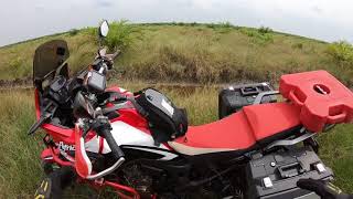 Africa Twin CRF1000L offroad Indonesia [upl. by Inele]