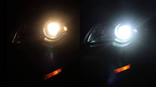 Xenon 6000k vs Halogen [upl. by Ennayrb457]