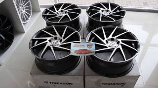 немецкие диски Tomason TN17 wheels 18quot 19quot 20quot turbine spoke [upl. by Lenoyl]