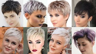 Feminine Pixie Haircut Trendy Pixie Haircut Edgy Pixie Haircuts Undercut [upl. by Aihcats]