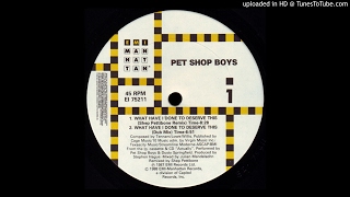 Pet Shop Boys amp Dusty Springfield  What Have I Done To Deserve This Dub Mix [upl. by Kenay]