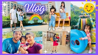 Vlog  Pura plan kharab ho gya  5 star Hotel also do this 😶  First Staycation with Kuhu [upl. by Hnirt960]