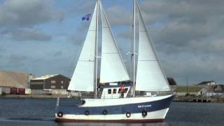 Projet Grand Largue  réintroduire la voile sur des bateaux de pêche [upl. by Eixirt309]