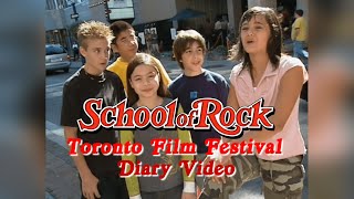 School of Rock Kids amp Jack Black at Toronto Film Festival  EXCLUSIVE  Movie Special [upl. by Kylstra853]