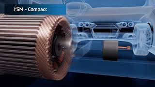 ZF’s I2SM InRotor InductiveExcited Synchronous Motor  Animation [upl. by Noremak278]