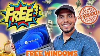 Free Windows Software 💯 Original  windows 11  TECH TEK [upl. by Auqinet]