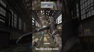 NEW BALLISTIC KNIFE Melee in CoD MOBILE [upl. by Nalyk]