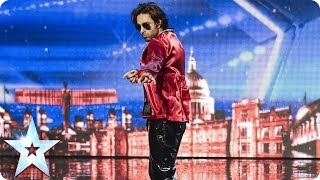 Rafi Rajas Bollywood boogie gets buzzed  Britains Got Talent 2014 [upl. by Eudoxia322]