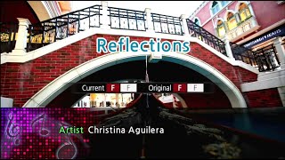 Reflection  Christina Aguilera Karaoke Version [upl. by Keven198]