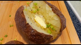 Air Fryer Baked Potato  How to make Baked Potato in the Air Fryer [upl. by Josephson994]