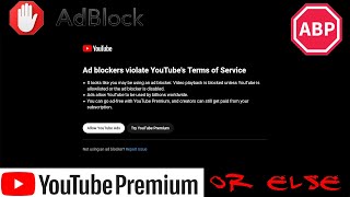 How To Block Youtube AntiAdBlock [upl. by Manheim541]