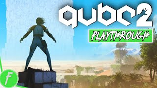 QUBE 2 Full Walkthrough  Both Endings [upl. by Lahcar914]