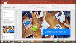 Dynamics CRM Training Understanding Accounts [upl. by Valenta]